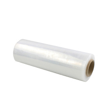 LLDPE al por mayor que envuelve la película plástica transparente del rollo de película que embala la película de estiramiento